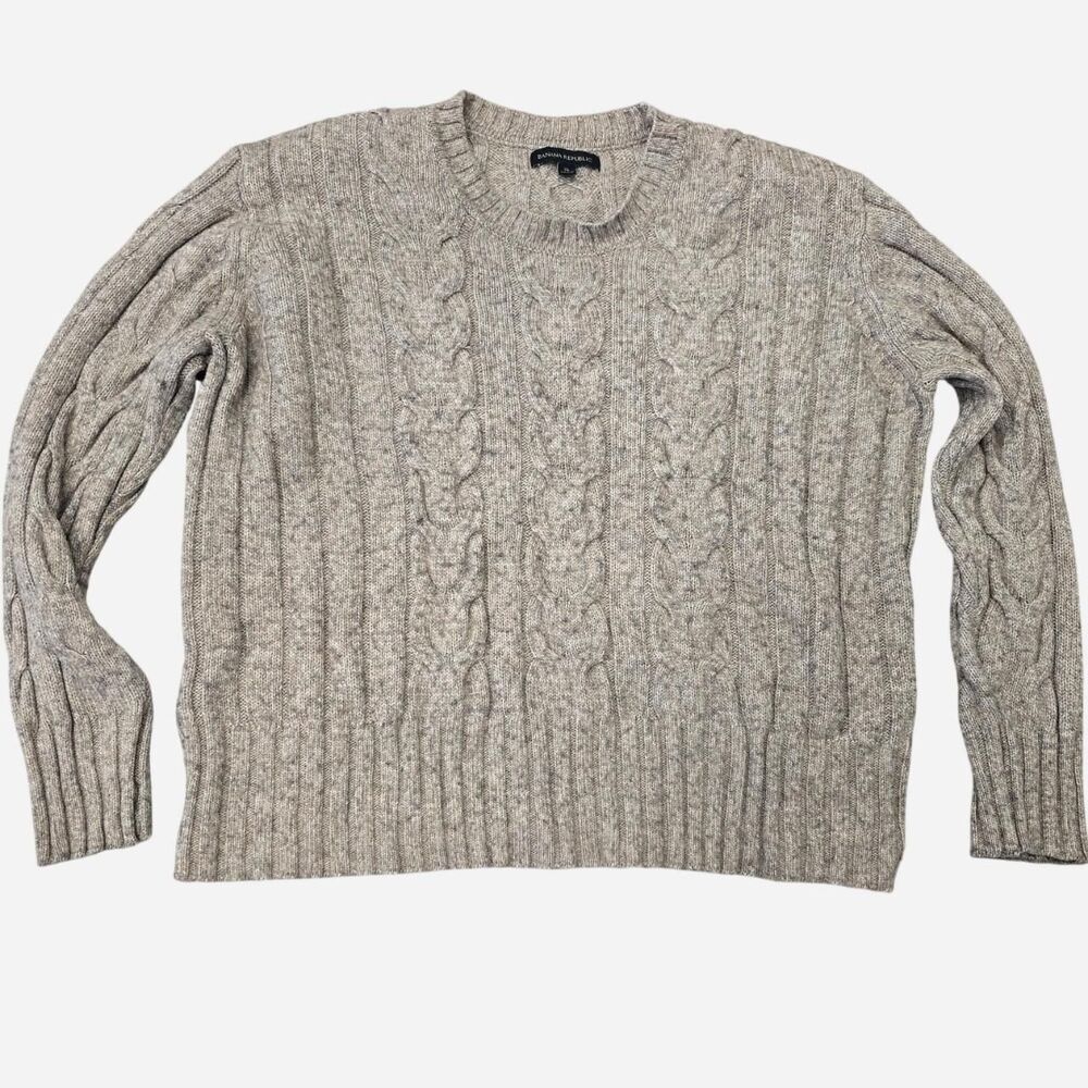 Banana Republic Cable Knit Sweater Women's XL